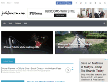 Tablet Screenshot of joshbenson.com